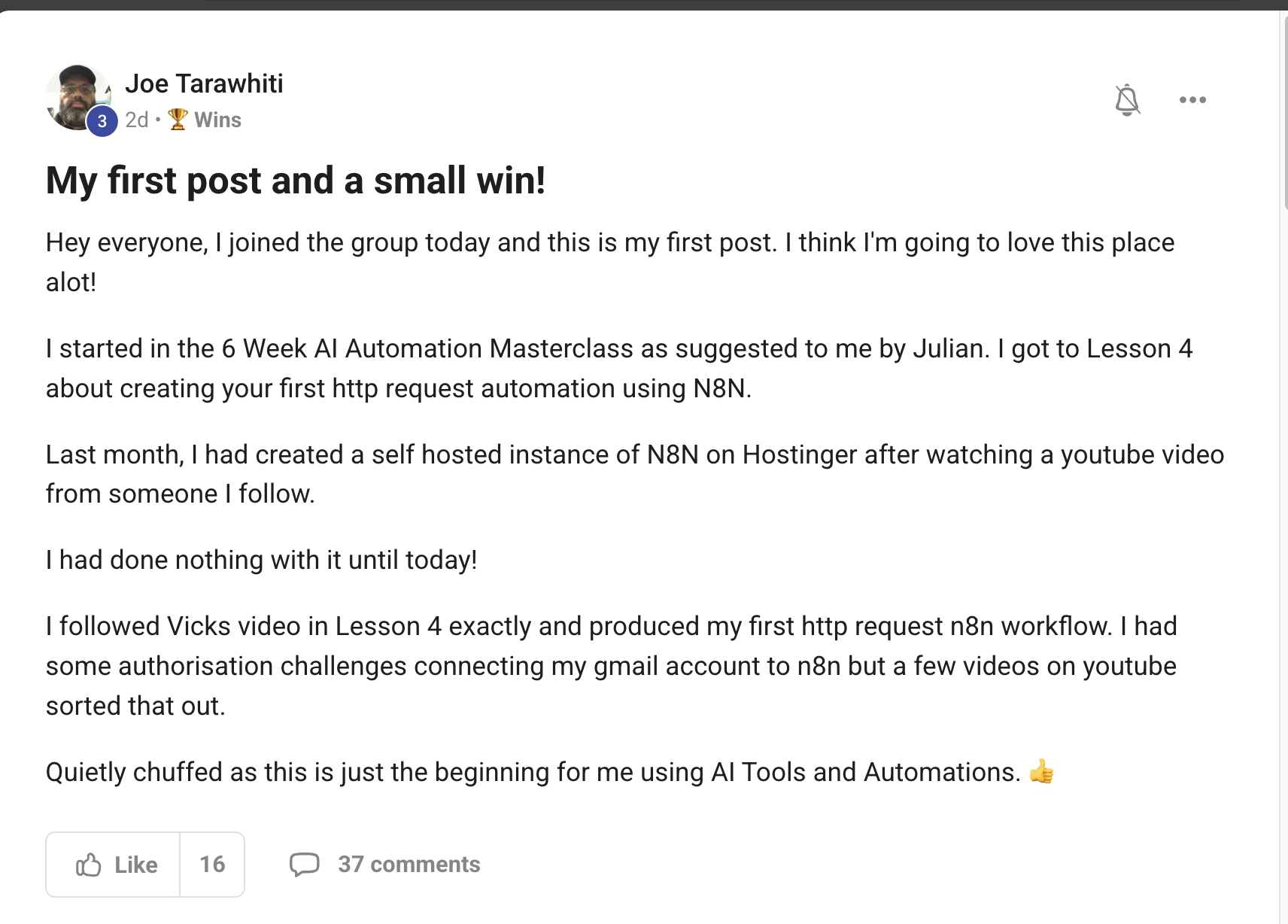 AI Profit Boardroom member win #105