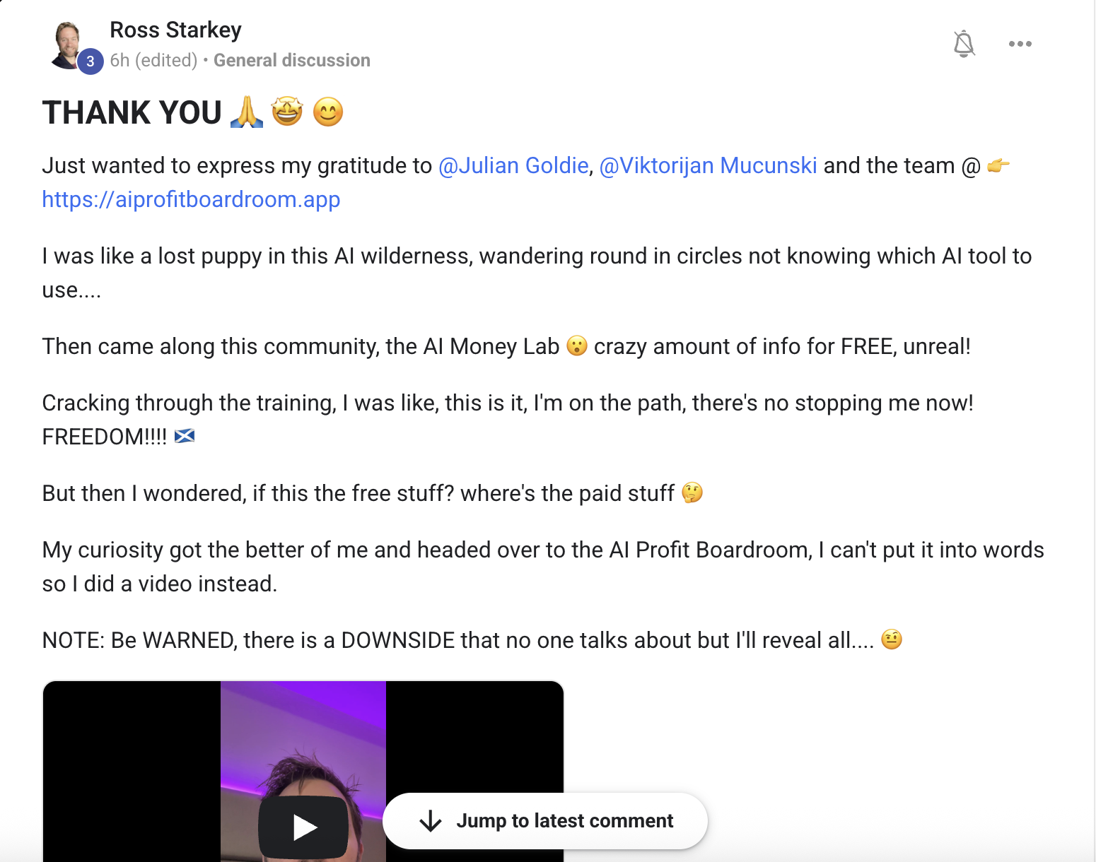 AI Profit Boardroom member win #124