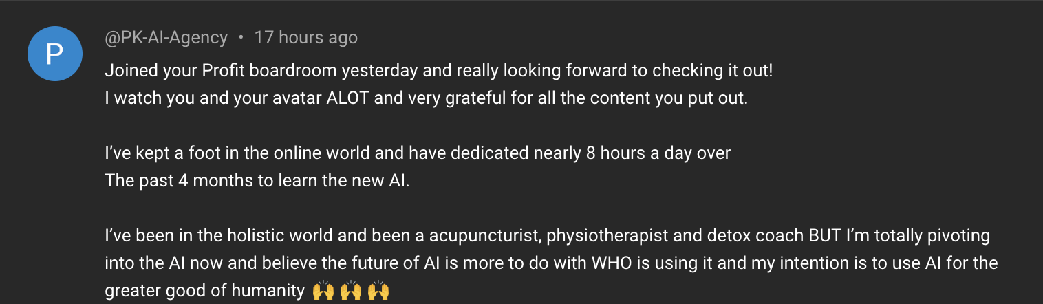 AI Profit Boardroom member win #136
