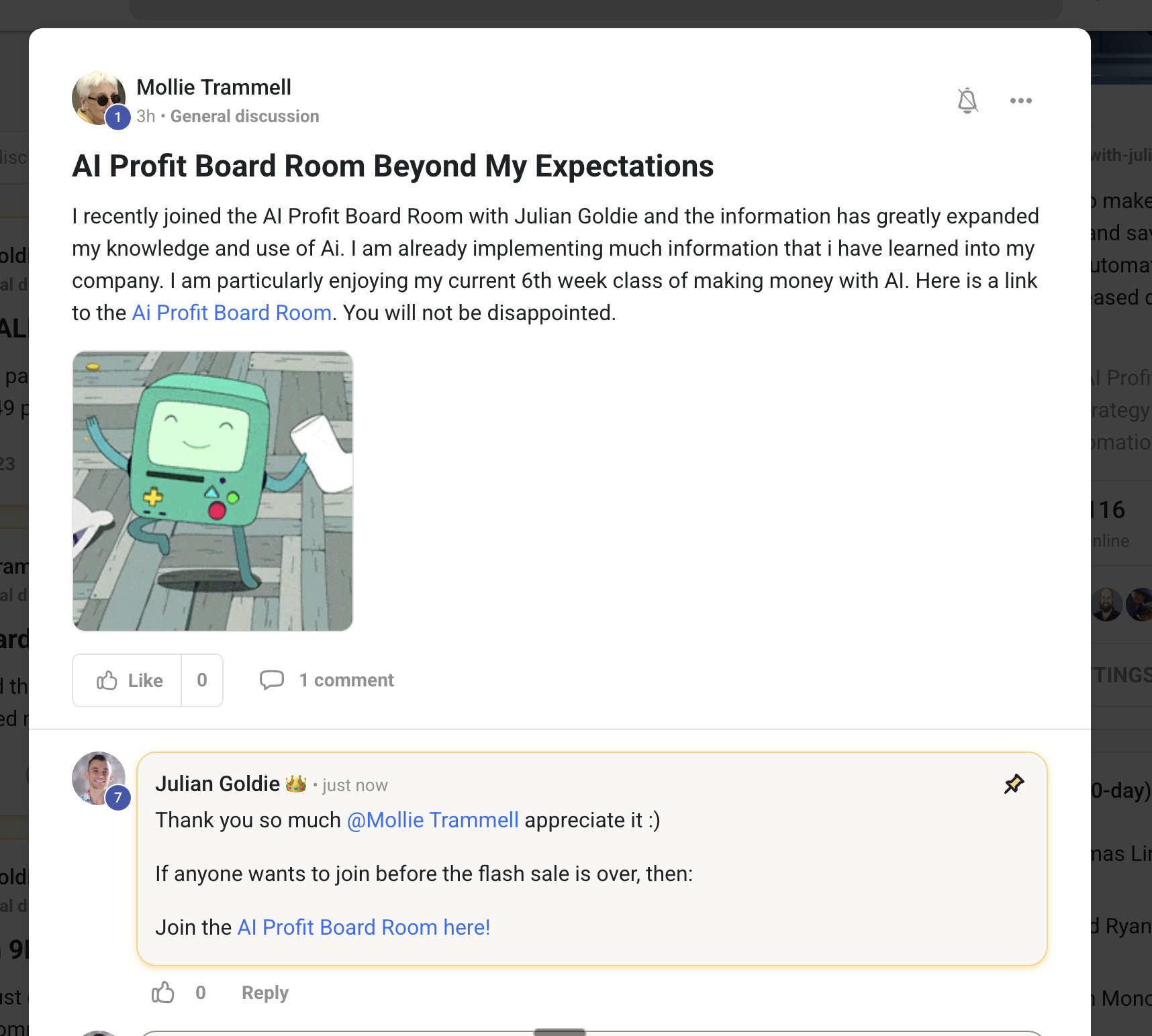 AI Profit Boardroom member win #177