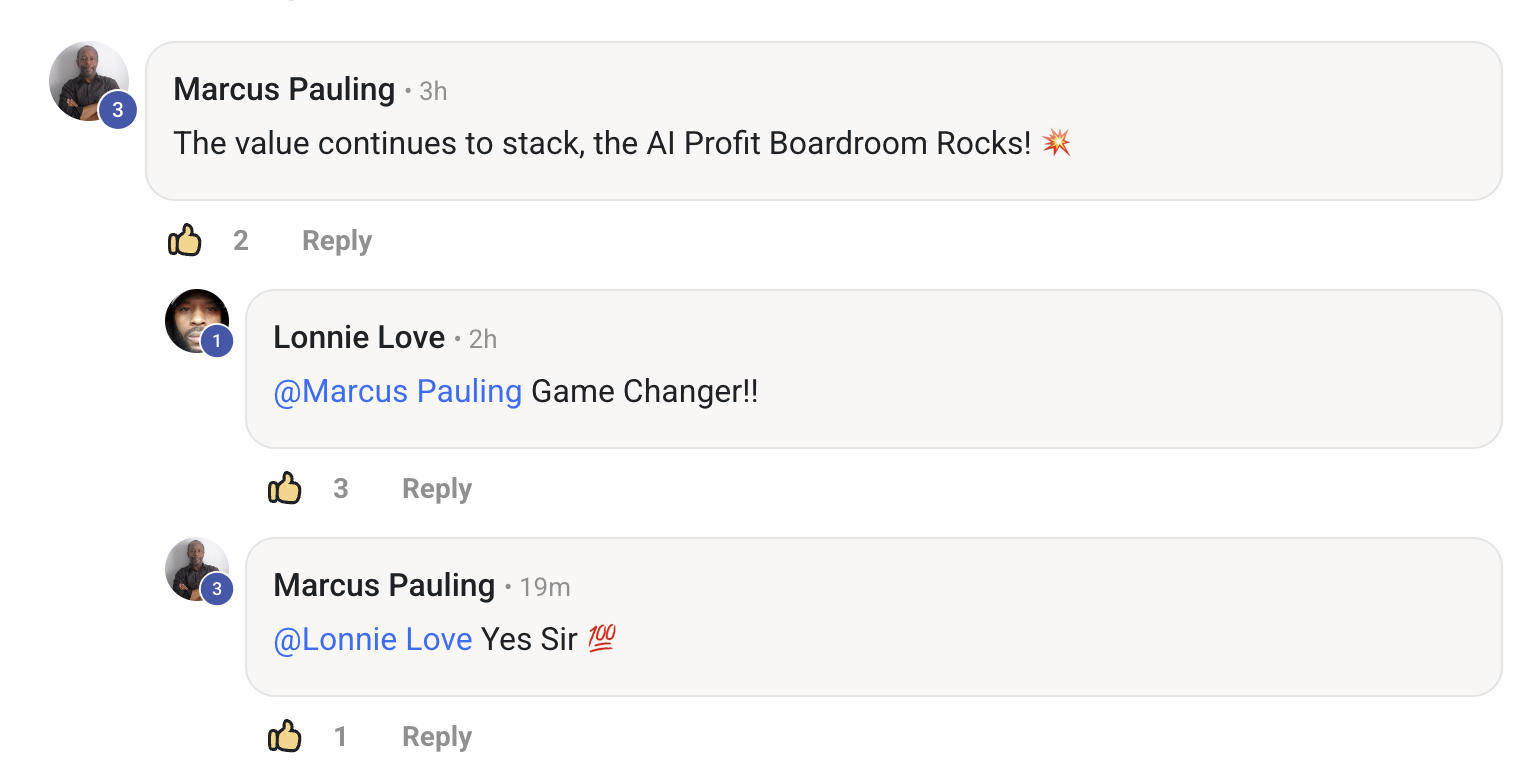 AI Profit Boardroom member win #189