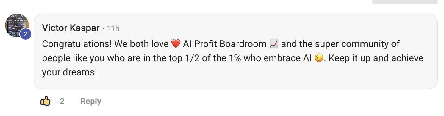 AI Profit Boardroom member win #191