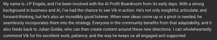 AI Profit Boardroom member win #196