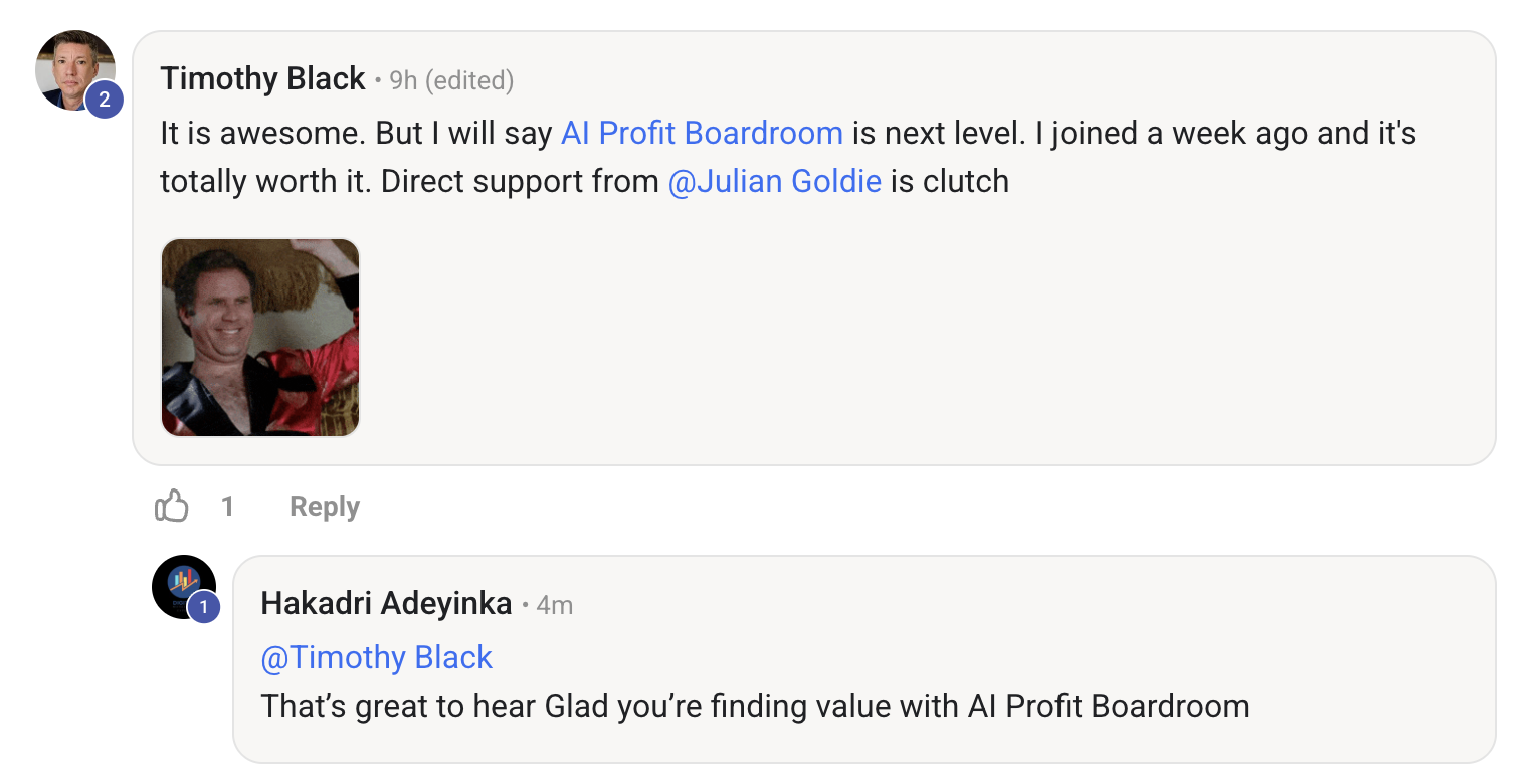 AI Profit Boardroom member win #212