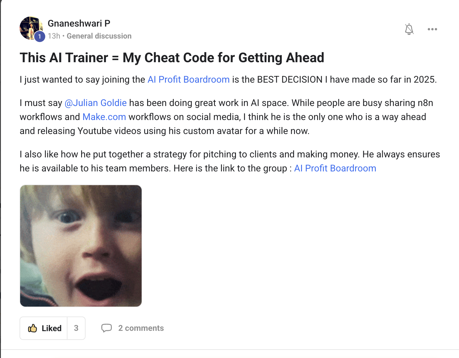 AI Profit Boardroom member win #241