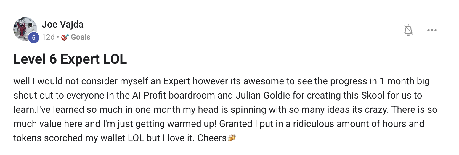 AI Profit Boardroom member win #285