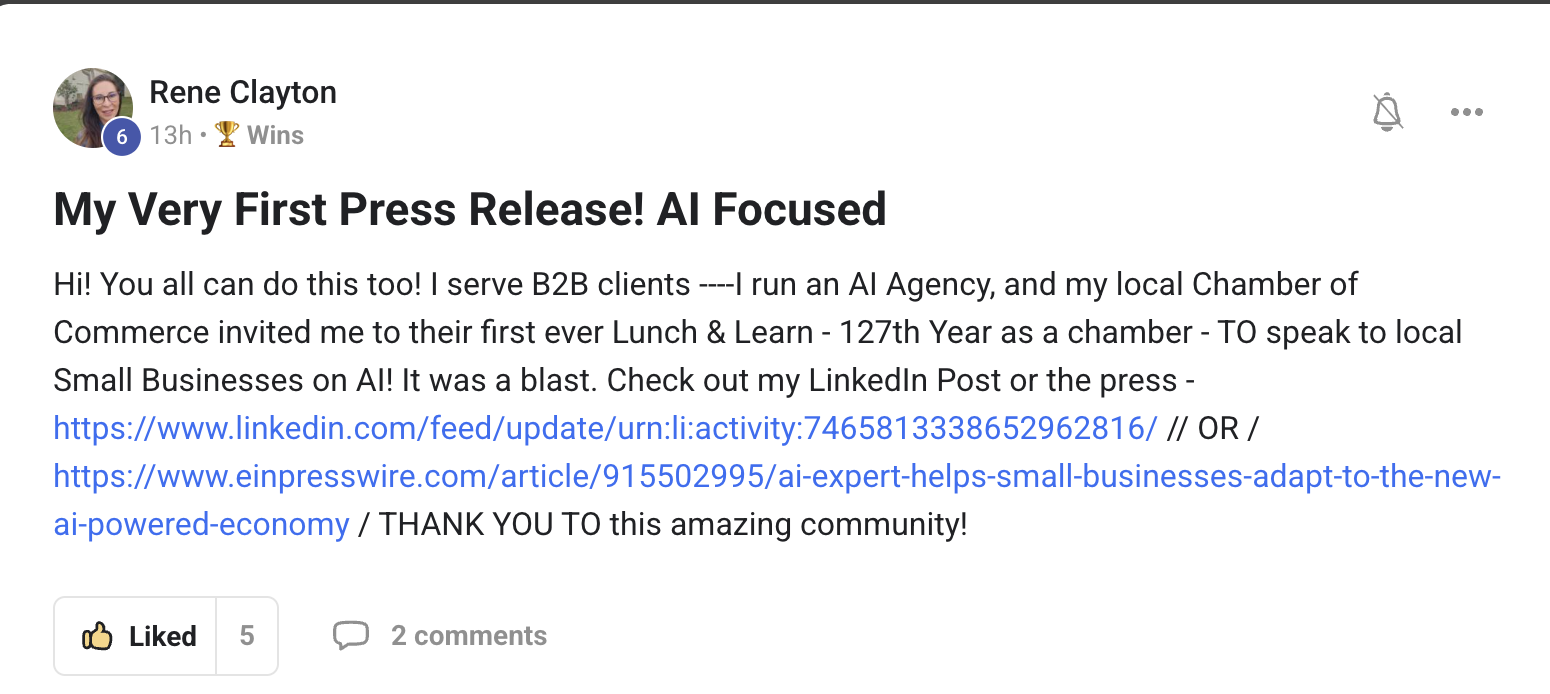 AI Profit Boardroom member win #289