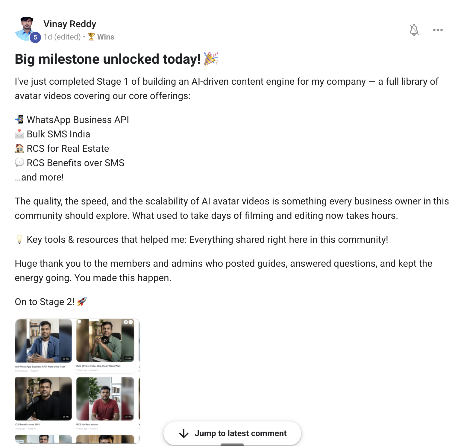 AI Profit Boardroom member win #85