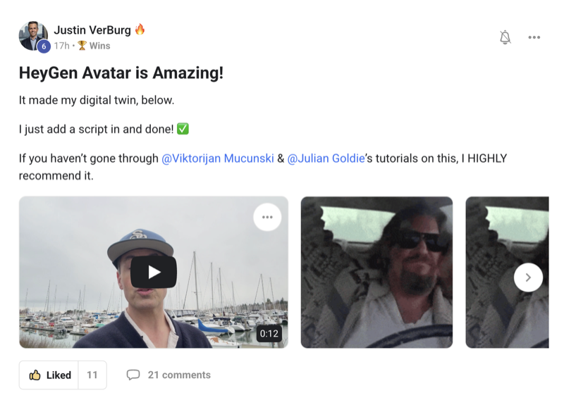 AIPB member win screenshot